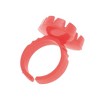 Unique Bargains Portable Heart-shaped Glue Rings 100 Pcs - 4 of 4