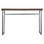 Mixed Material Console Table - Aiden Lane