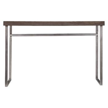 Mixed Material Console Table - Aiden Lane