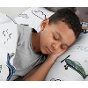 Sweet Jojo Designs Full/Queen Comforter Bedding Set Airplane Green and Blue 3pc - 4 of 4