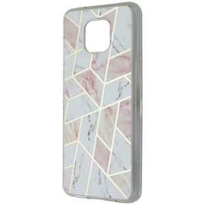 Mybat Dual Layer Protective Case for Motorola Moto G Power (2021) - Pink Marble - 1 of 1