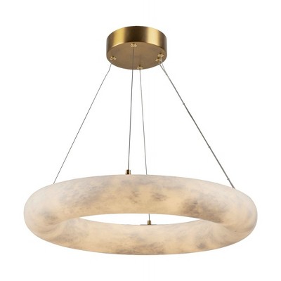 Artcraft Lighting Camila 1 - Light Chandelier in  Brushed Brass