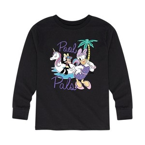 Boys' - Disney - Pool Pals Long Sleeve Graphic T-Shirt - 1 of 4
