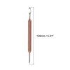 Unique Bargains Cafe Kitchen Stainless Steel Coffee Art Pattern Carved Needle 5.31" - 2 of 4