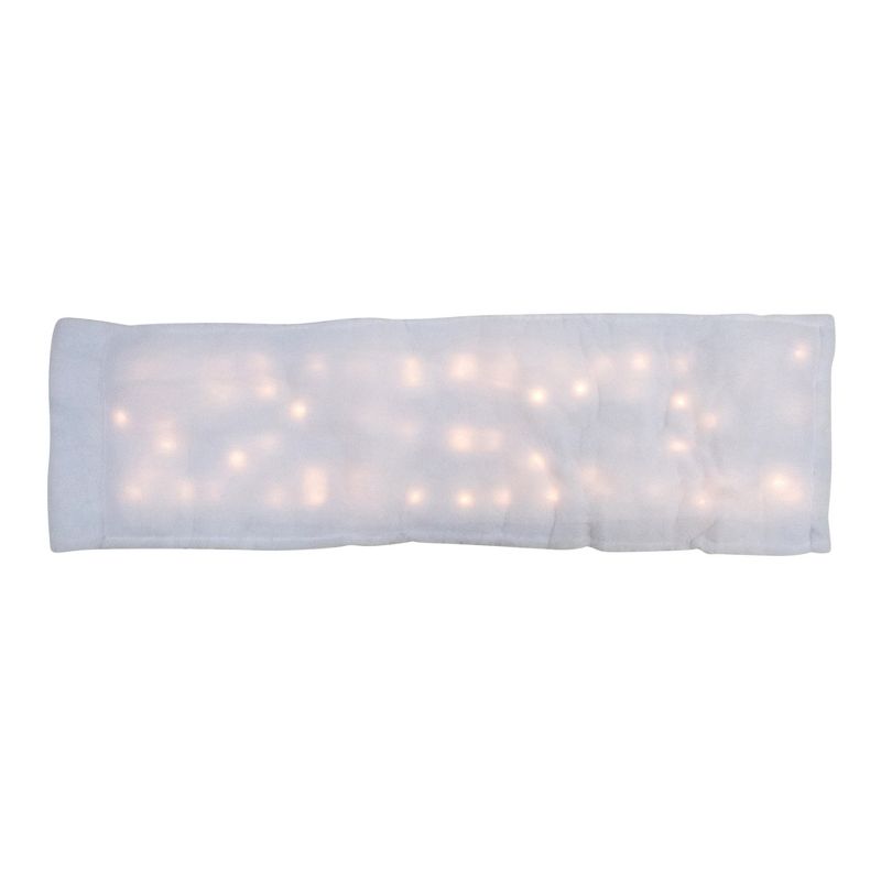 Northlight 5' Pre-Lit Snow Blanket for Mantle or Christmas Village Display - Clear Lights, 1 of 4