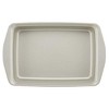 Rachael Ray 3-Piece Steel Bakeware Set, Silver - image 3 of 4