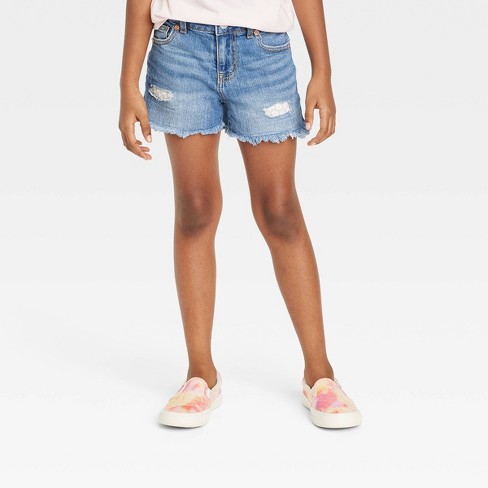 Target girls denim store shorts