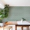 2' x 10' Little Arrow Design Co Farmhouse Diamonds Sage Wallpaper - Deny Designs: Self-Adhesive, Peelable, Modern Decor - 3 of 3