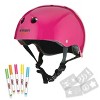 Wipeout Dry Erase Youth 5+ Helmet - Neon Pink - image 2 of 4