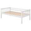Sapphtopaz Space-Saving Bunk Bed for Teens/Adults, Simple Bed Frame with Drawers, Convertible Beds for Bedroom, Kids Room - 2 of 4