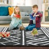 Coucheta Area Rugs for Living Room: Floral Washable Rug Vintage Large Soft Boho Non-Slip Carpet Indoor Floor Stain Resistant Carpets for Bedroom - 3 of 4