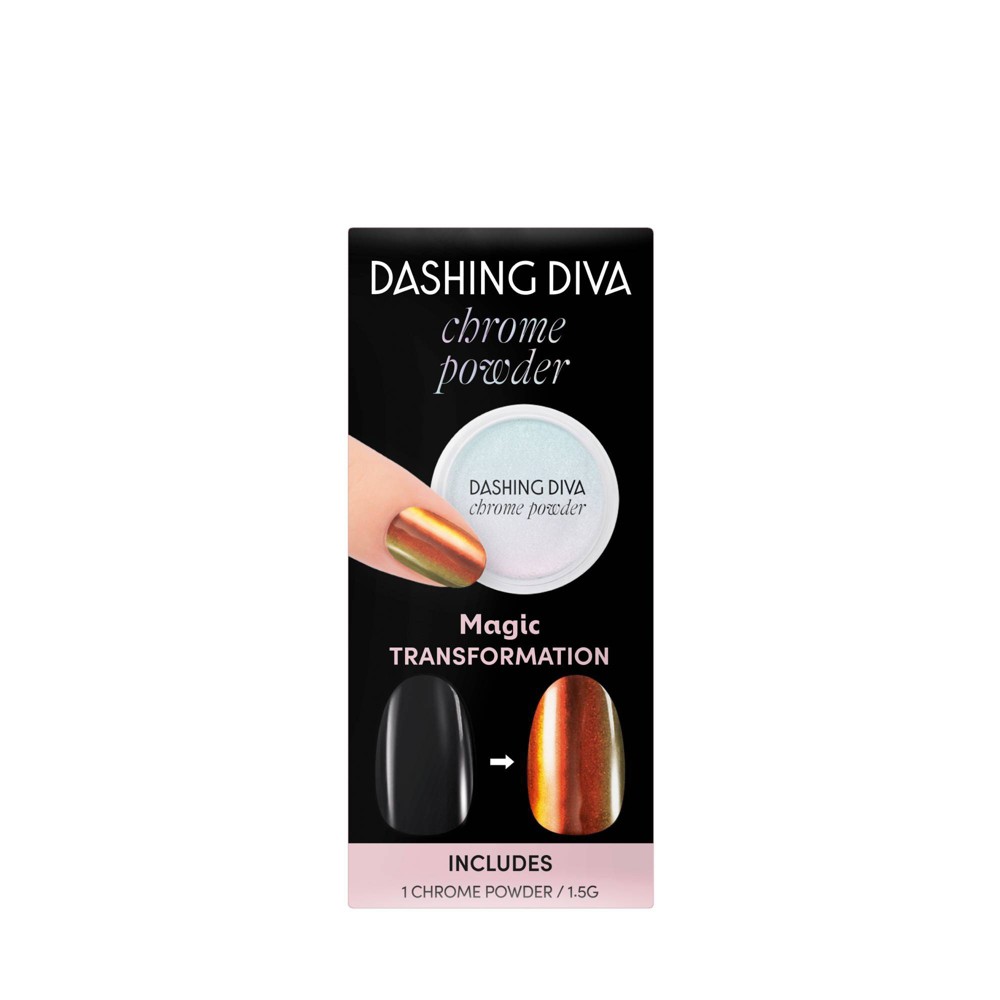 Dashing Diva Chrome Powder - Iridescent Red - 1.5gm -  92173406