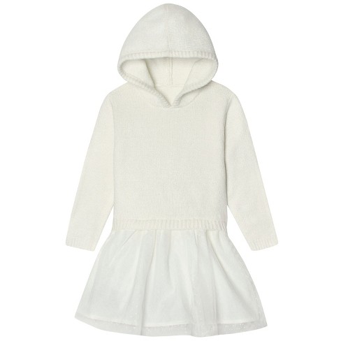 Toddler sweater best sale dress with tulle