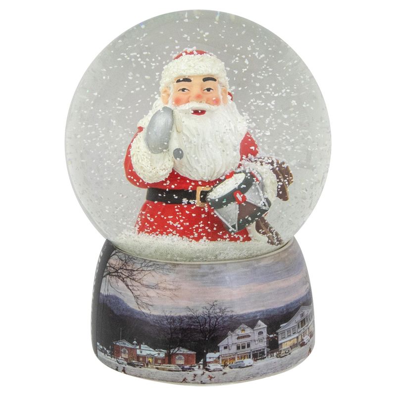Northlight 6.5" Norman Rockwell 'A Drum For Tommy' Christmas Snow Globe, 1 of 7