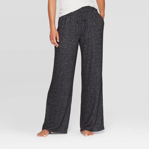 Women's Perfectly Cozy Wide Leg Lounge Pants - Stars Above™ Dark Gray Xl :  Target
