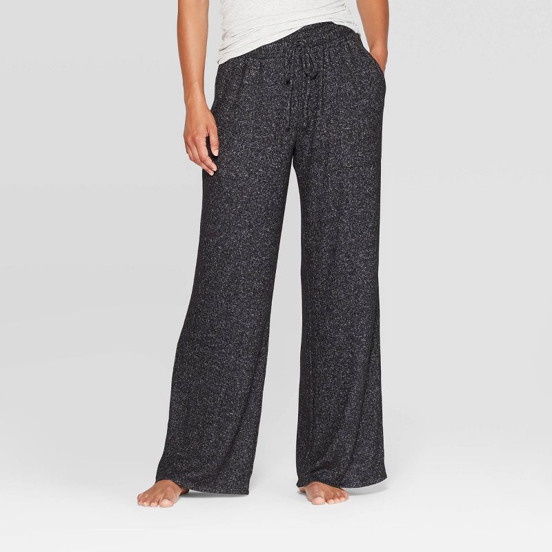 Women's Perfectly Cozy Wide Leg Lounge Pants - Stars Above™, 1 of 9