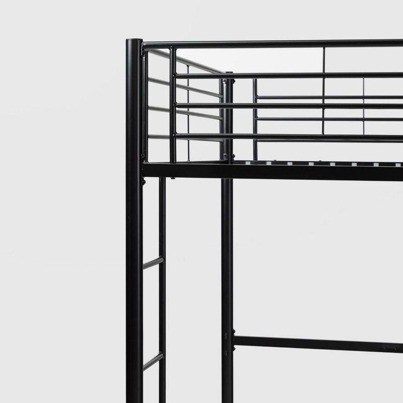 Full Size Metal Platform Loft Bed - Saracina Home, 5 of 9