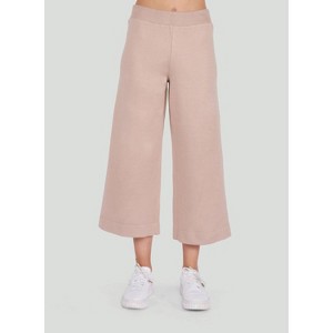 Women's Culotte Sweater Pant - Dex - 1 of 4