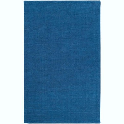 Mark & Day Rennes 7'6"x9'6" Rectangle Loomed Indoor Area Rugs Dark Blue: Modern Wool, Stain-Resistant, Pet Friendly