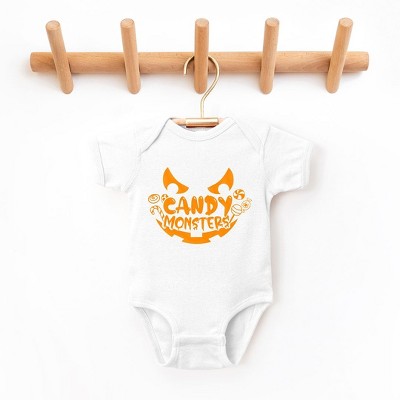 The Juniper Shop Candy Monster Puff Print Baby Bodysuit