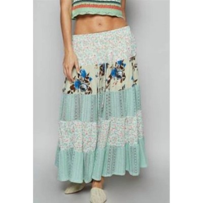 Women's Zoey Tiered Maxi Skirt - POL