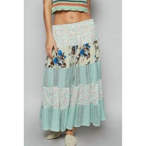 Women's Zoey Tiered Maxi Skirt - POL - 1 of 4