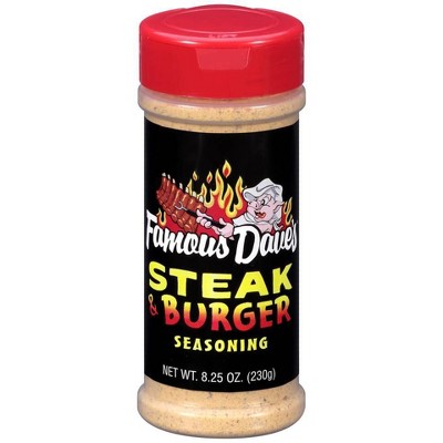 Famous Dave's Steak and Burger Seasoning - 8.25oz