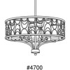 Progress Lighting Cirrine 5-Light Chandelier, Antique Bronze, Etched White Glass - 2 of 4