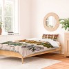 Deny Designs Kids' Doodle by Meg Rainbow Butterflies Duvet and Sham Set - 2 of 4