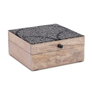 Melrose Art Deco Wood Box - 1 of 2