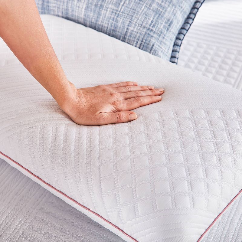Cooling Gel Memory Foam Bed Pillow with Antimicrobial Cover - nüe by Novaform, 4 of 8