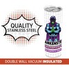 SMASHCRAFT 20 ounce Stainless Steel Double Walled Insulated Travel Tumbler Coffee Mug Cup, Frankenstein Comic - 4 of 4