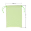 Unique Bargains Microfiber Soft Drawstring Ski Goggle Bag 7.1" x 10.6" - 2 of 4