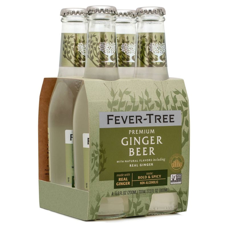 Fever-Tree Premium Ginger Beer Bottles - 4pk/6.8 fl oz, 3 of 7