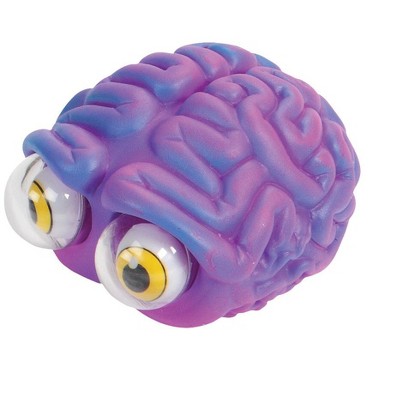 Warm Fuzzy Toys Poppin' Peeper Brain Fidget Toy, 3 Inches