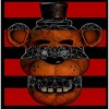 Five Nights at Freddy's Fazbear Face Flag Boy's Black T-shirt - 2 of 3