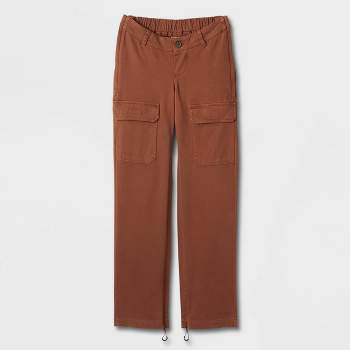 Dickies Women's High Waisted Cargo Pant - Brown Duck