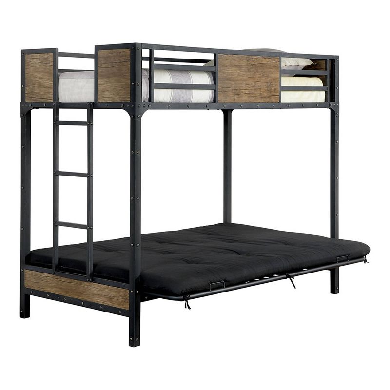 Twin Navii Kids&#39; Bunk Bed Futon Black - HOMES: Inside + Out, 4 of 6