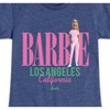 Girls' - Barbie - Barbie Los Angeles Fitted Short Sleeve Graphic T-Shirt - 2 of 4