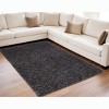 Black Shag Hand Tufted Area Rug - 2 of 4