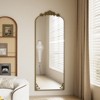 BEAUTYPEAK Arched Vintage Baroque Full-Length Mirrors - 2 of 4