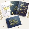 Dessie 30 Unique Gold Foil Happy New Year Cards with Envelopes - 2 of 4