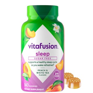 Vitafusion Melatonin Dietary Supplement Adult Gummies - Fruit - 140ct - 1 of 4