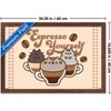 Trends International Pusheen: Patisserie - Espresso Yourself Framed Wall Poster Prints - 3 of 4