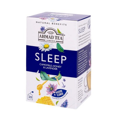 Ahmad Tea Sleep Camomile, Honey & Lavender Tea Infusion 20ct tea bags