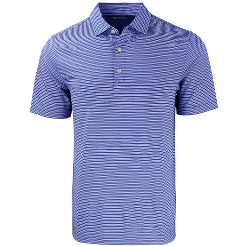 Cutter & Buck Forge Eco Heather Stripe Stretch Recycled Mens Polo - Cutter  & Buck