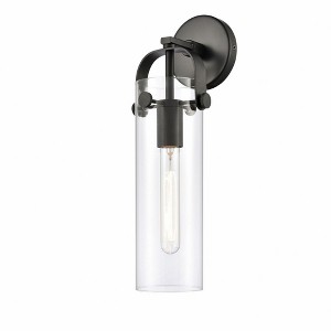 Innovations Lighting Pilaster 1 - Light Sconce in  Matte Black - 1 of 1