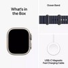 Refurbished Apple Watch Ultra 2 GPS + Cellular 49mm Natural Titanium Case with Navy Ocean Band - Target Certified Refurbished - 4 of 4