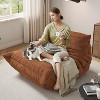 Bean Bag Chairs for Adults, Memory Foam Couch Single Sofa Chair with Suede-Like Fabric, Cozy Comfy Reading Nook Chairs, Floor Chair - 3 of 4