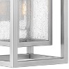 Hinkley Republic 12" High Satin Nickel Outdoor Wall Light - 2 of 2